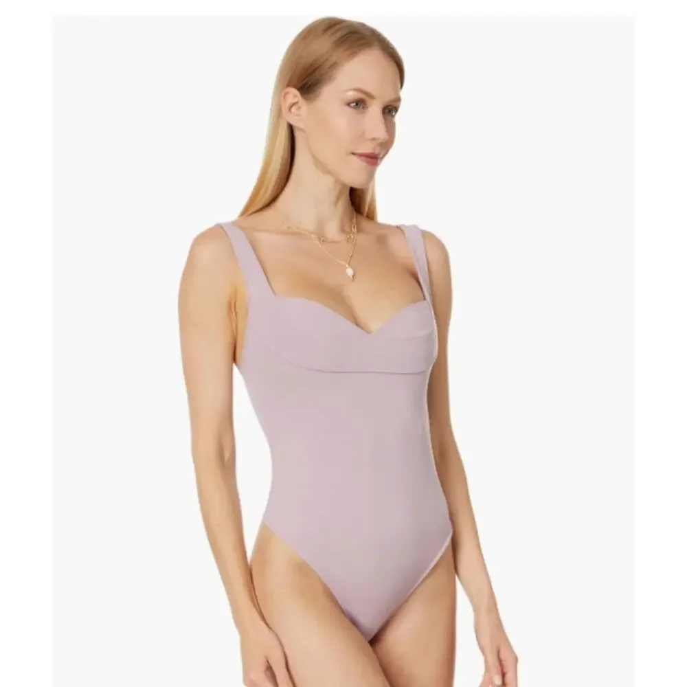 NWOT Intimately Free People Dusk to Dawn Lavender Thong Body Suit - S